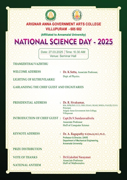 National Science Day - 2025